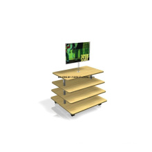 4 Tier Melamine MDF Display Stand